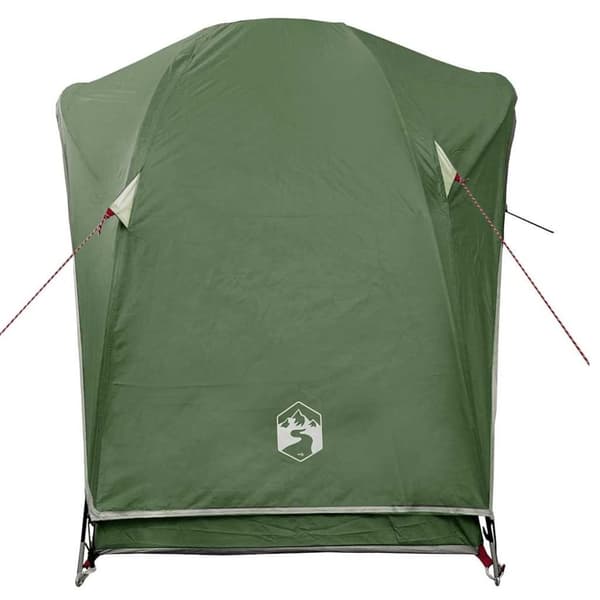 vidaXL Campingtält 1 person grön vattentätt