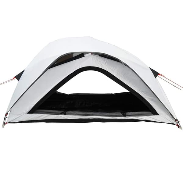 vidaXL Campingtelt for 1 personer hvit blendingsstoff vanntett