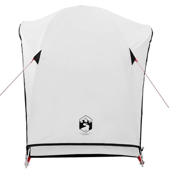 vidaXL Campingtelt for 1 personer hvit blendingsstoff vanntett