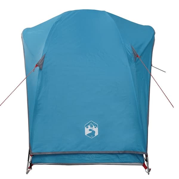 vidaXL Campingtält 1 person blå vattentätt