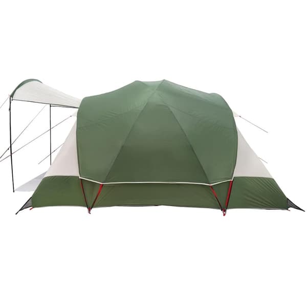 vidaXL 8-personers campingtelt vandtæt grøn