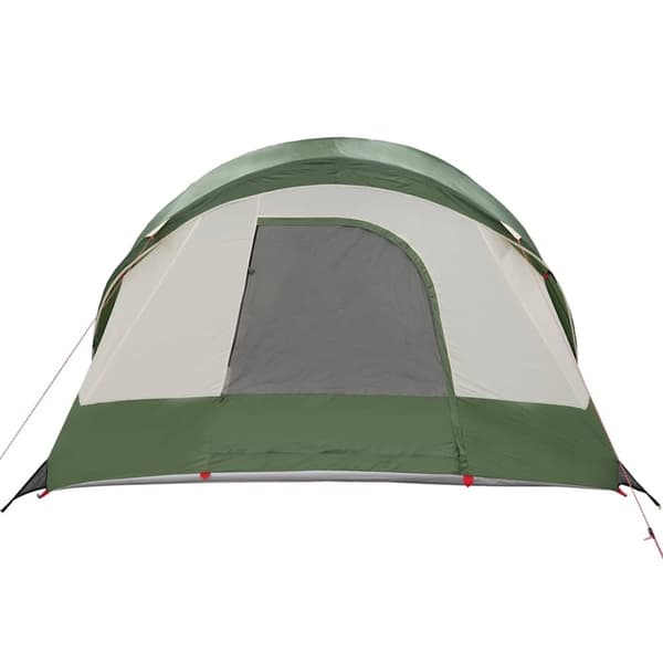 vidaXL 8-personers campingtelt vandtæt grøn