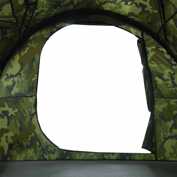 vidaXL 6-personers familietelt vandtæt camouflage