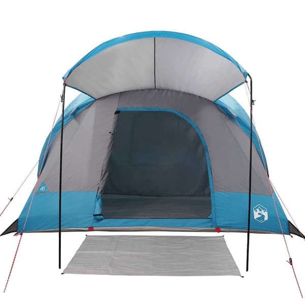 vidaXL 8-personers campingtelt vandtæt blå