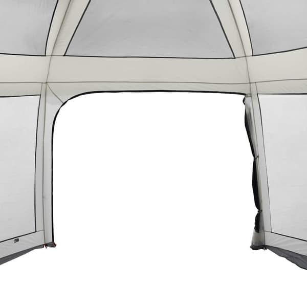 vidaXL pooltelt med aftagelig flue og netvægge 512x458 cm grå