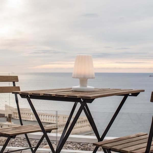 Mini trådlös bordslampa - LUMISKY - LADY MINI - H22 cm - Uppladdningsbar - Varmvit LED