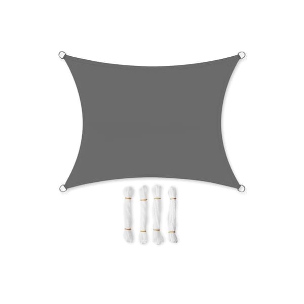 Laifel - Sunshade - UV -beskyttelse - 2 x 3 m - Vandbestandig - Grå