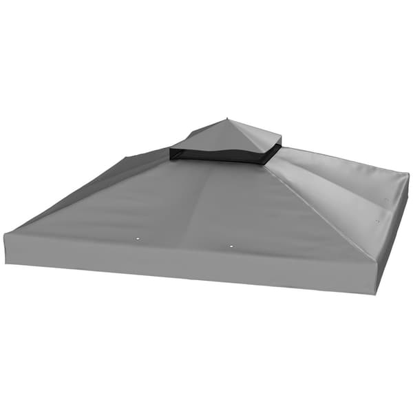 Rootz 3m x 3M Gazebo Replacement Roof - Gazebo Tarpaulin - Sun Shade - UPF30+ Beskyttelse - 300 cm x 300 cm