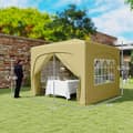 Pikkukuva 3 / 11: Rootz 3x3m Pop -up Garden Telt - Ulkovihanliha - Juhlateltta - UPF50+ Suojaus - 300 cm x 300 cm x 273cm