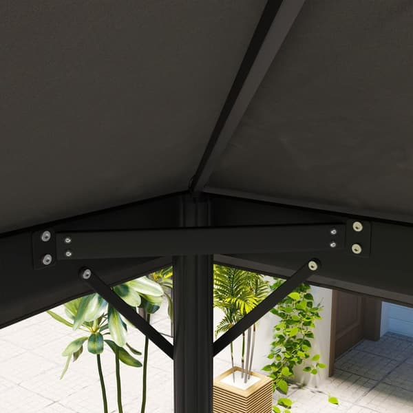 Rootzin huvimajan vaihto katto - katoskansi - auringonvarjo - upf30+ suoja - 400 cm x 300 cm
