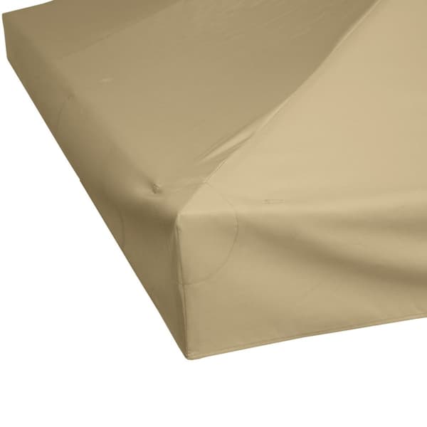 Rootz Pavilion Shade Sail - Sunshade Canopy - Gazebo Cover - Holdable & UV Resistent - 3m x 3m - Polyester med høj densitet 180 gsm - Brun
