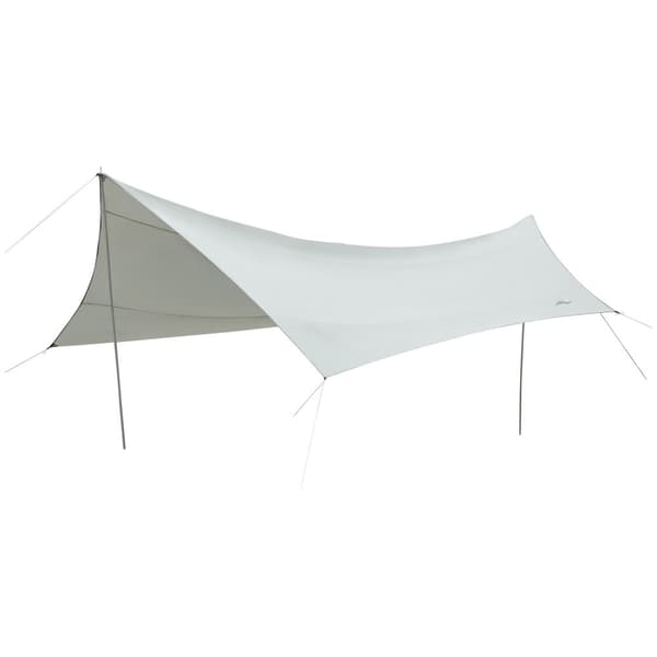 Rootz Rain Cover Fund - Camping Tarpaulin - Vedenpitävä arkki - UV -kestävä - 5,55L x 5,5W m - Kevyt ja helppo kuljettaa
