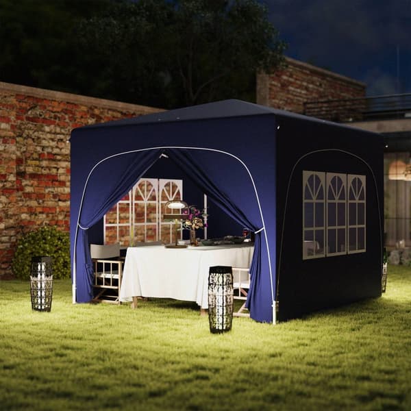 Rootz Pop -Up Gazebo - Garden Telt - Festival Shelter - UPF50+ Suojaus - 300 cm x 300cm x 273cm - helppo asennus ja kannettava kantolaukun kanssa