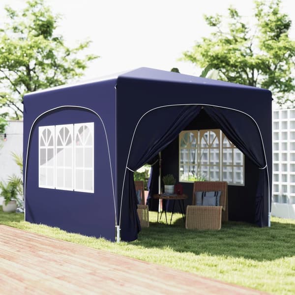 Rootz Pop -Up Gazebo - Garden Telt - Festival Shelter - UPF50+ Suojaus - 300 cm x 300cm x 273cm - helppo asennus ja kannettava kantolaukun kanssa