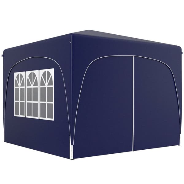 Rootz Pop -Up Gazebo - Garden Tent - Festival Shelter - UPF50+ Beskyttelse - 300 cm x 300 cm x 273 cm - Let opsætning og bærbar med bærepose