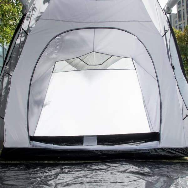 Rootz Family Camping Telt - Dome Shelter - Ulkokatos - UV -suoja - 590 cm x 245 cm x 193cm