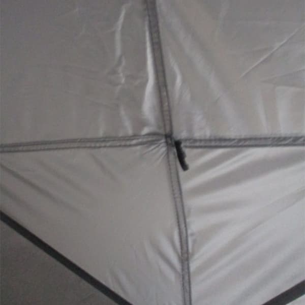 Rootz Campingtelt med veranda - pop -up telt - Familietelt - Vandtæt og ventileret - 210 cm x 210 cm x 150 cm