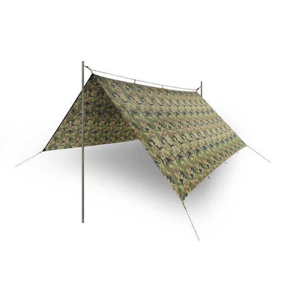 Presenning Supertarp PL skogsmark Helikon campingtak 3x3m
