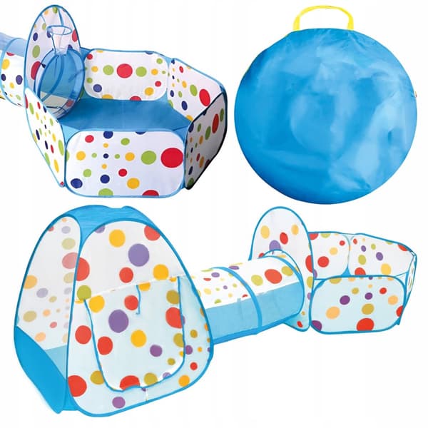 TIPI BARNTÄLT MED STABILISATOR SIMPASS TUNNEL IGLO LEKPLATS
