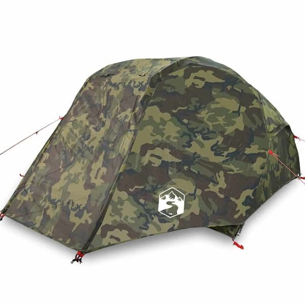 vidaXL 5-personers fisketelt vandtæt camouflage