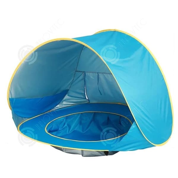 INN Strandtält för barn Utomhus solskydd Strandtält Hopfällbart bärbart barntält Pop Up Sunshade Beach Shelter