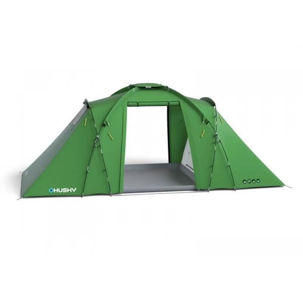 Husky familjetält Boston Dural 4 personer polyester grön
