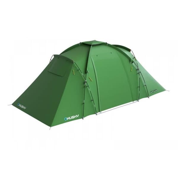 Husky familjetält Boston Dural 4 personer polyester grön