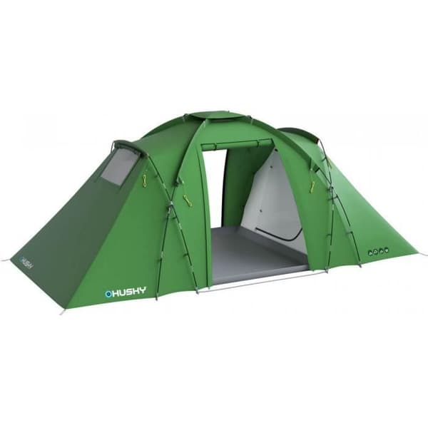 Husky familjetält Boston Dural 4 personer polyester grön