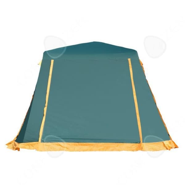 CONFO® Camping Tält Utomhus Camping Park Vattentät Vindtät Solskydd Dubbeldäck Familj Fritid 4 Person