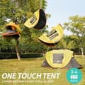 Miniatyrbild 2 av 4: TD® Helautomatiskt 3-4 personers utomhustält Snabböppet tält Inget regn Campingpicknick