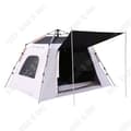 Miniatyrbild 1 av 4: TD® Outdoor Camping Vinyl Automatiskt tält Tvådörrars Två fönster Fyra sidor hopfällbart automatiskt parktält