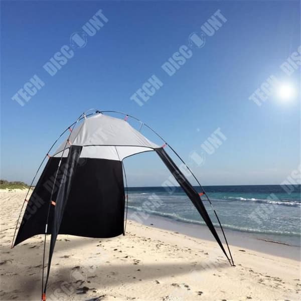 TD® Outdoor Fashion Canopy Beach Shelter Shade Tält Snabbinstallation Strandtält för fiske Campingresor 5-8 personer