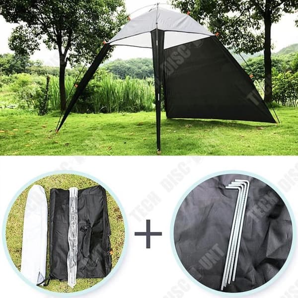 TD® Outdoor Fashion Canopy Beach Shelter Shade Tält Snabbinstallation Strandtält för fiske Campingresor 5-8 personer