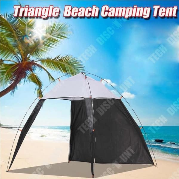 TD® Outdoor Fashion Canopy Beach Shelter Shade Tält Snabbinstallation Strandtält för fiske Campingresor 5-8 personer