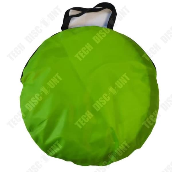 TD® Anti UV Pop Up strandtält 240 cm x 140 cm x 90 cm Grön + 1 väska