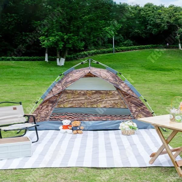 TD® Utetält helautomatiskt UV-skydd trädgårdstält familjetält picknickpark campingutrustning