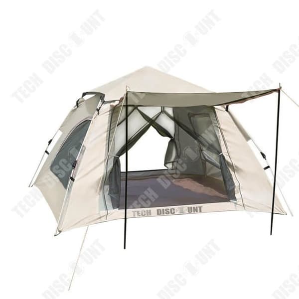 TD® Bärbart campingtält konto enkellager Oxford tyg dubbeltält utomhus campingtält uppblåsbart fälttält