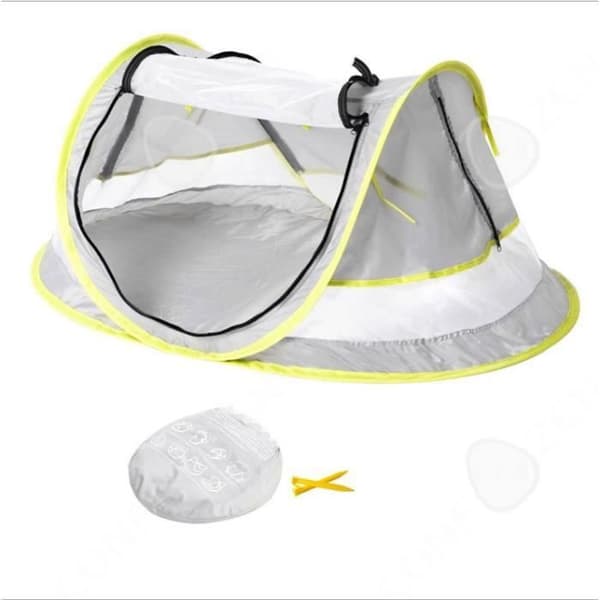 CONFO® Anti-ultraviolett Anti-ultraviolett hopfällbart babymyggtält Mobilt Beach Barnsäng Solskydd