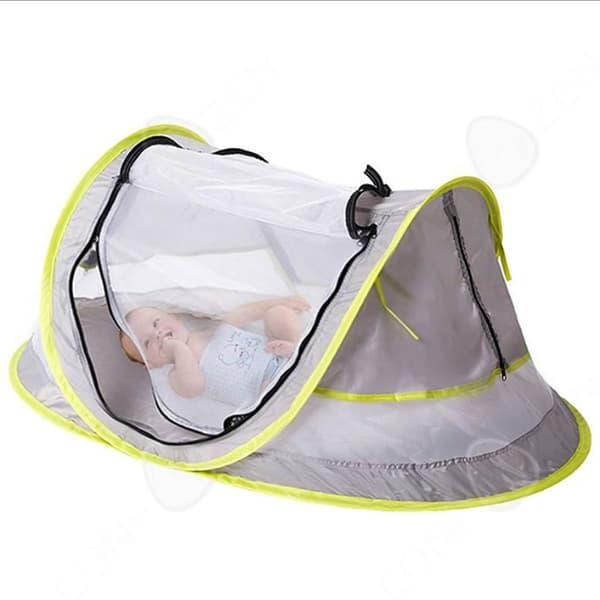 CONFO® Anti-ultraviolett Anti-ultraviolett hopfällbart babymyggtält Mobilt Beach Barnsäng Solskydd