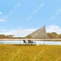 Miniatyrbild 2 av 4: TD® Utomhusförtälttält Skärm Solskyddsmedel Utomhus regntät picknickcampingutrustning