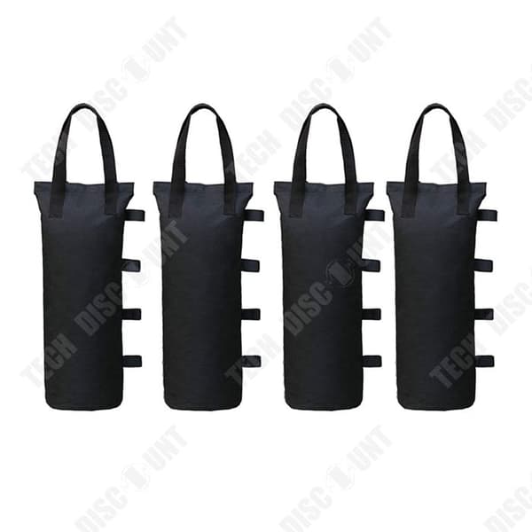 TD® 4 delar tältfixerande sandsäckar gjorda av 600D Oxford tyg 50x15cm tältfixering Vattentät sandsäckar viktpåse