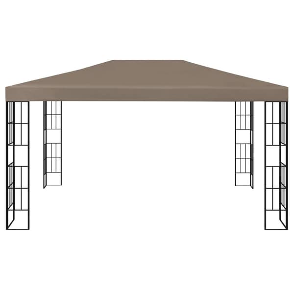 Paviljong 4x3 m taupe