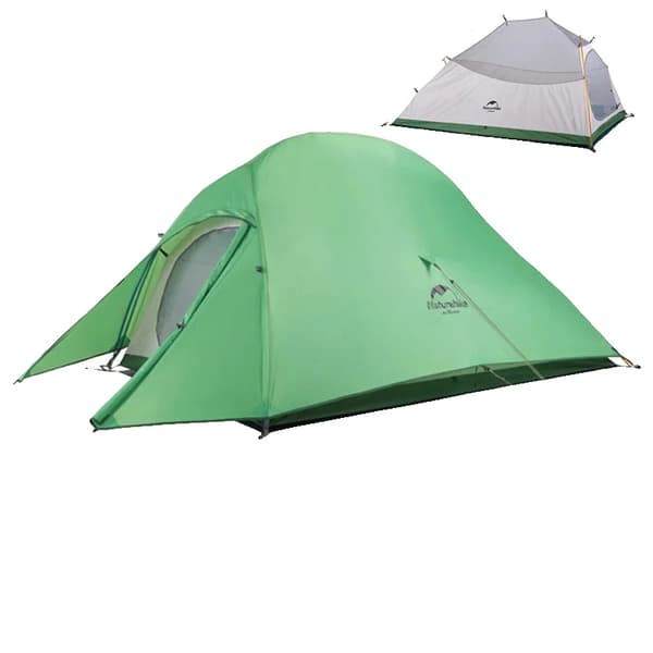 Naturehike Tält, Ultralätt Design, Hög Vattentålighet,Cloud2 - Grön