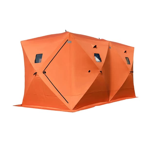 Ishockeytält, rymligt för 8 personer, vind- och vattentåligt,360 x 180 x 205 cm