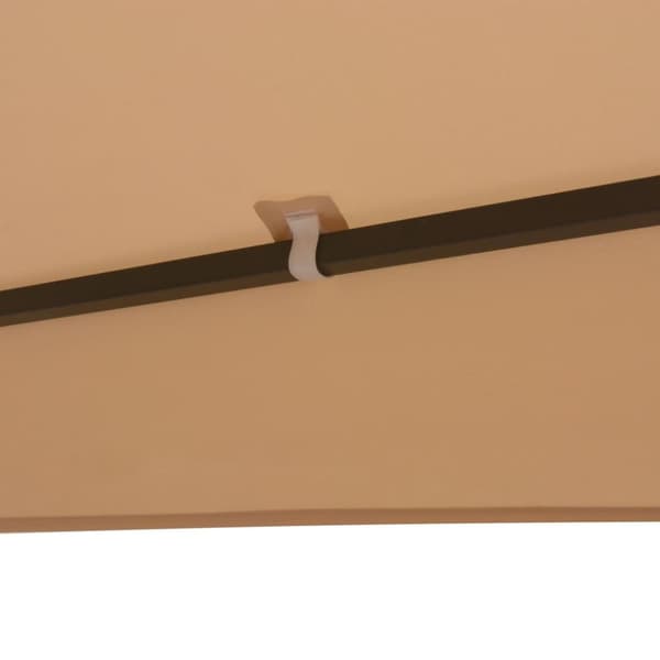Paviljong hexagonal 323x265 cm beige