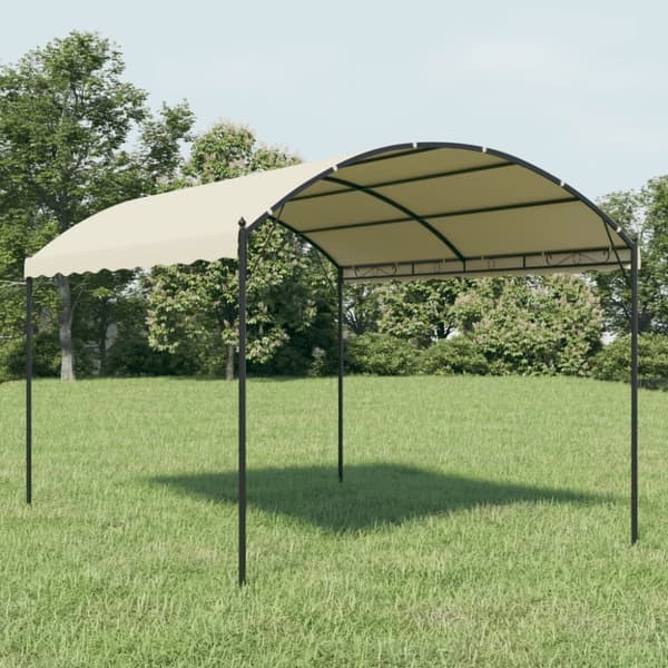 Paviljong tyg gräddvit