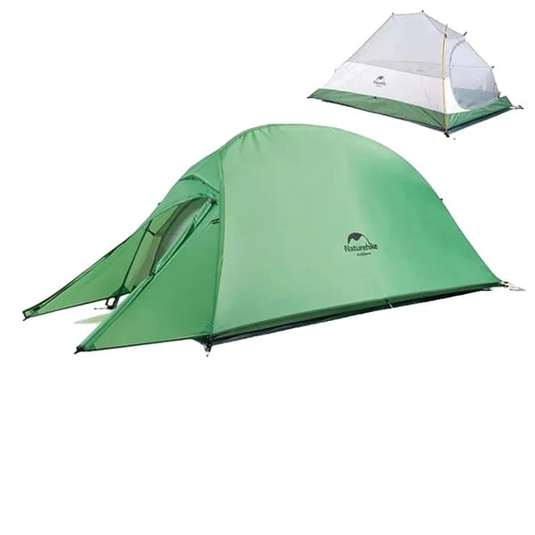 Camping telt, letvægts, vandtæt,Cloud1 Grøn
