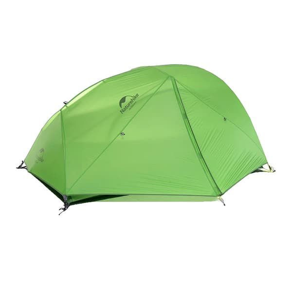 Camping telt, letvægts, vandtæt,Grøn - 3 sæsoner