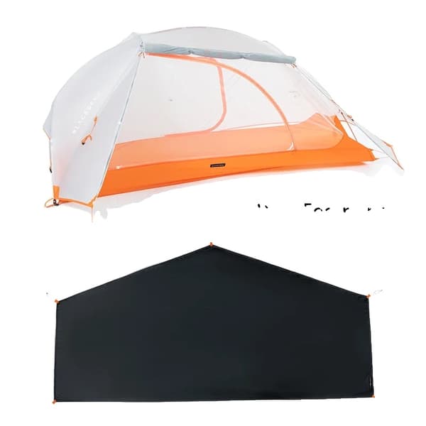 Ultralight-leirintäteltta, vedenpitävä nylon, tilava kahdelle käyttäjälle,Jalanjäljellä