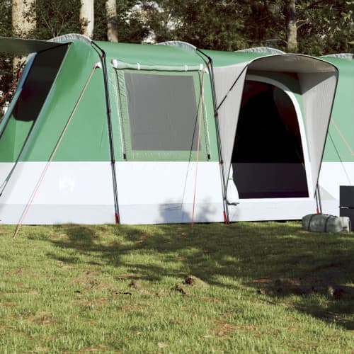 Campingtält tunnel 4 personer grön vattentätt